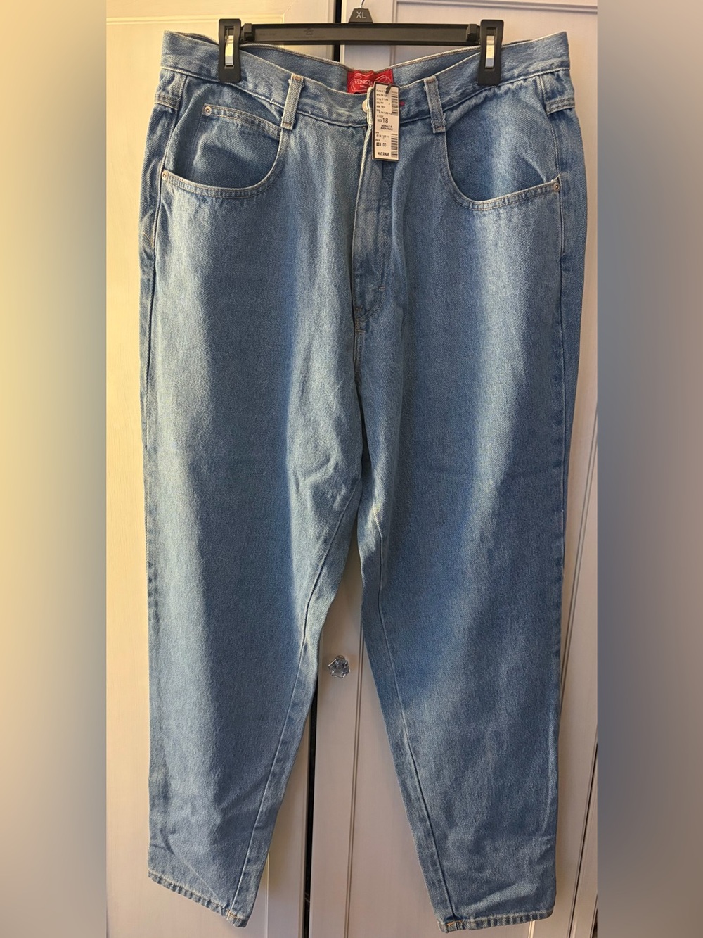 Women’s Light Blue Denim Jeans - Classic Relaxed Fit Sz 18, VeneziaLaneBryantNWT